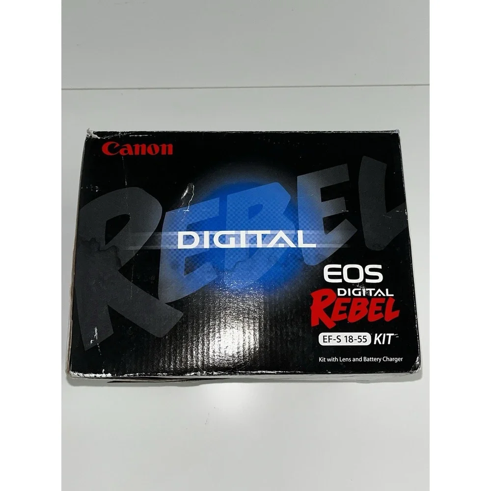 Canon EOS Digital‎ Rebel EF-S 18-55 Kit Camera & Lens Great Condition